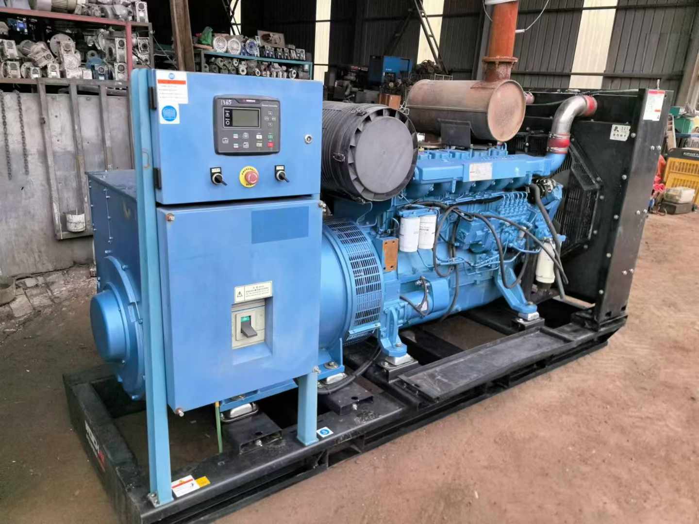肃宁500kW 柴油发电机组可带动设备功率的计算公式是什么？