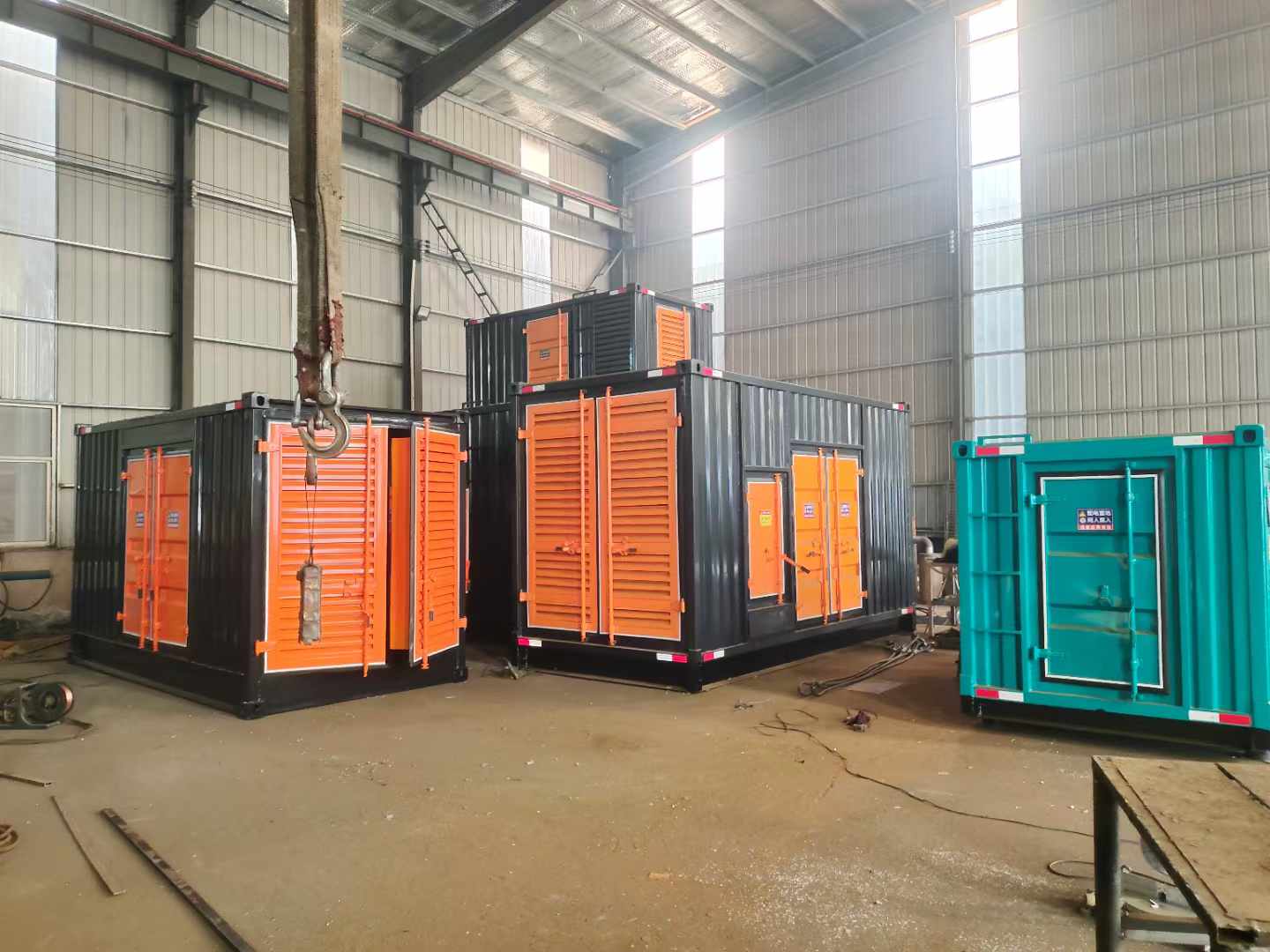 肃宁500kw柴油发电机组可以带动多少功率设备？