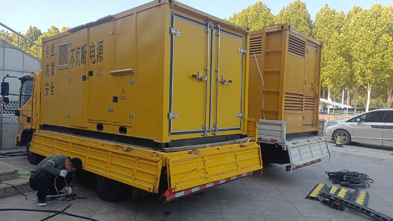 肃宁柴油发电机组和UPS电源配合使用时的注意事项